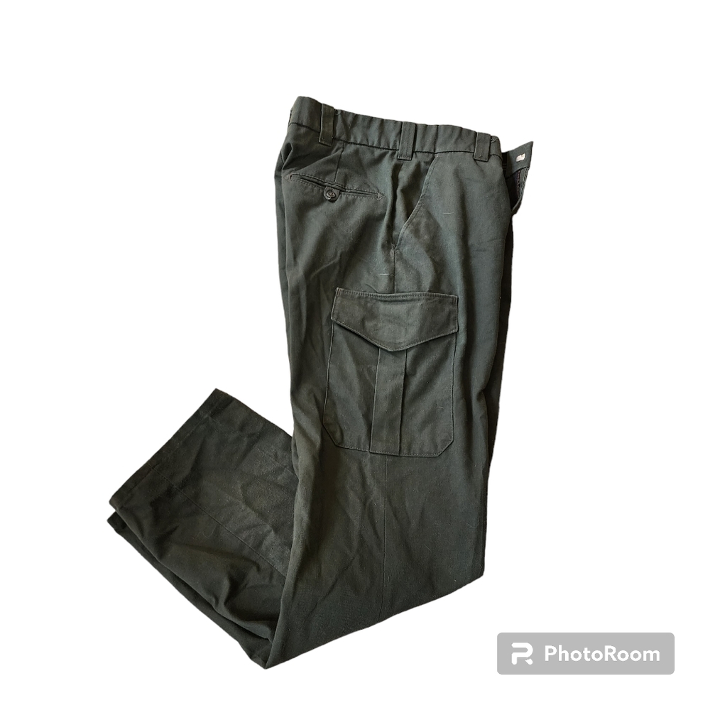 NPS uniform pants cargo, green size 31